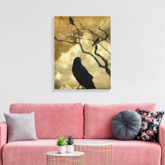 Hij is de ware canvas afdruk (Insitu (Woonkamer))