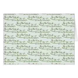 Hij is de Wijnstok, wij zijn takken Parakaleo brie