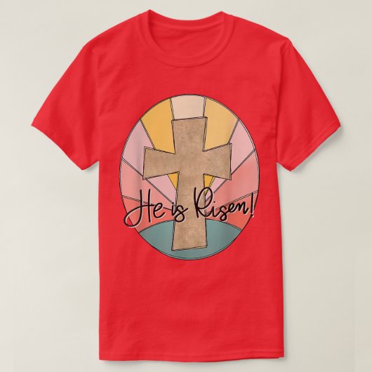 Hij is een Christelijke reddingspagro van Jezus. T-shirt (Design voorkant)