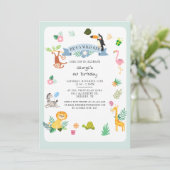 Hij is een eerste Oerwoud. Kaart (Staand voorkant)