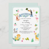 Hij is een eerste Oerwoud. Kaart (Voorkant / Achterkant)