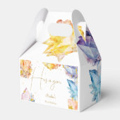 Hij is een Gem Verjaardagskristallen Jongens water Bedankdoosjes (Voorkant Zijde)