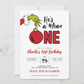 Hij is een gemiddelde eenjarige verjaardag. (Voorkant)