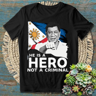 Hij is een held, geen crimineel - we staan achter t-shirt