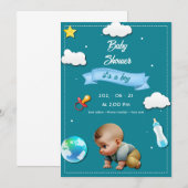 Hij is een jongen. kaart (Voorkant / Achterkant)