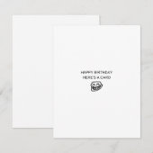 Hij is een Kaart xD (Voorkant / Achterkant)