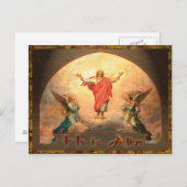 Hij is een levend Briefkaart (Voorkant / Achterkant)