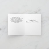 Hij is een paaskaart feestdagen kaart (Binnen)