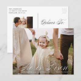 Hij is een rasterfoto van het script feestdagenkaart