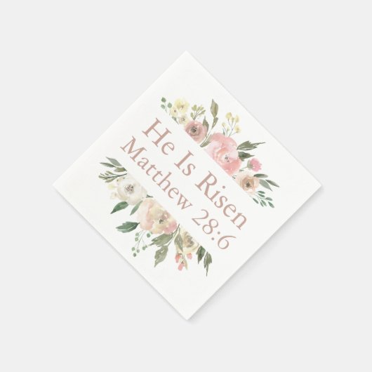 Hij is een Roze, mooi roosterrooster Servet (Hoek)