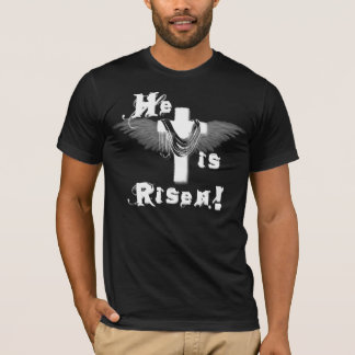 Hij is een T-shirt