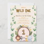 Hij is een uitnodiging van één dag Wild (Voorkant)