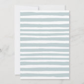 Hij is een Wild One 'Fun Oerwoud Animals 1st Birth Kaart (Achterkant)