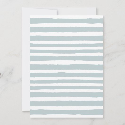 Hij is een Wild One 'Fun Oerwoud Animals 1st Birth Kaart (Achterkant)