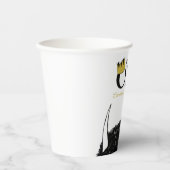 Hij is een Wilde 1 - 1e verjaardag Gouden Kroon Papieren Bekers (Voorkant)