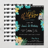 Hij is een wilde eentropische Oerwoud. Kaart (Voorkant / Achterkant)