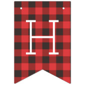 Hij is een wilde | Plaid Eerste Verjaardag Vlaggetjes (Tweede vlag)