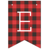 Hij is een wilde | Plaid Eerste Verjaardag Vlaggetjes (Derde vlag)