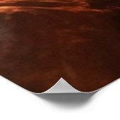 Hij is er niet. Hij is opgestaan. Easter. Poster (Hoek)