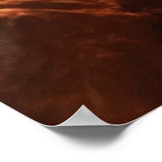 Hij is er niet. Hij is opgestaan. Easter. Poster (Hoek)