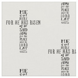 Hij is er niet voor dat hij is gereisd. stof