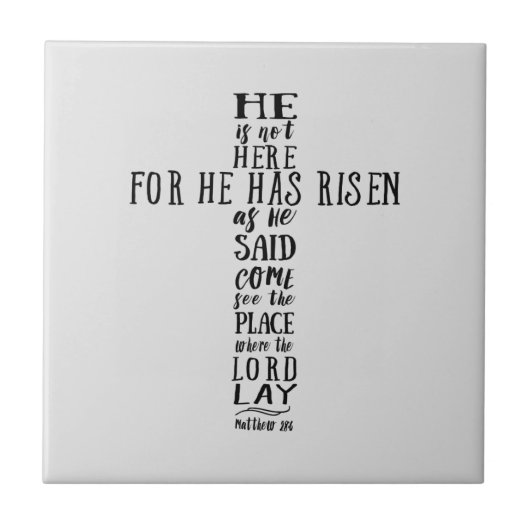 Hij is er niet voor dat hij is gereisd. tegeltje (Voorkant)