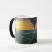 Hij is gereisd. magische mok (Voorkant links)