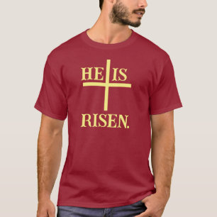 HIJ is gerezen. HERSTEL ZONDAG T-shirt