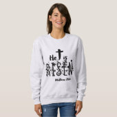 Hij is gerezen Pasen Manuscript Trui (Voorkant volledig)