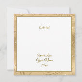 Hij Is Gewekt" Prettig Pasen - Aanpasbaar Religieu Notitiekaartje (Achterkant)