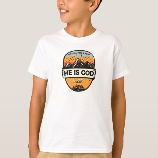 Hij is God T-shirt (Voorkant)