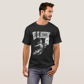 Hij is grappig Jezus basketbal meme T-shirt (Voorkant volledig)