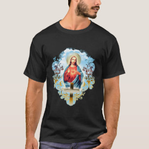 Hij is heilig van Jezus Christus en heeft een kath T-shirt