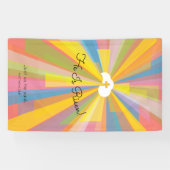 Hij is herrijzingsresten spandoek (Horizontaal)