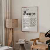 Hij is het Christelijk Wall Poster