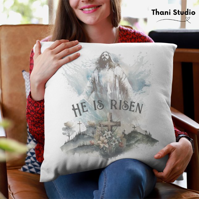Hij is het Christelijke Paaskruis Kussen (Creator heeft geüpload)