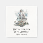 Hij is het Christelijke Paaskruis Servet (Voorkant)