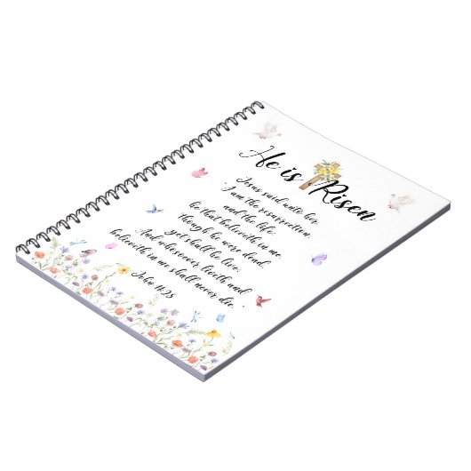 Hij is het Notitieboek van Risen-Easter (Linkerzijde)