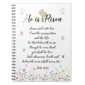 Hij is het Notitieboek van Risen-Easter (Voorkant)
