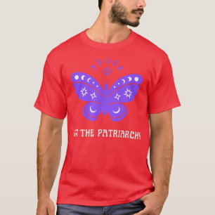 Hij is het patriarchistische feminisme Pro Choice T-shirt