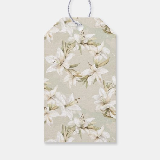 Hij is het verrezen kruis | Easter Cadeaulabel (Achterkant)