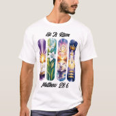 Hij is het Verrezen Paasboek T-shirt (Voorkant)