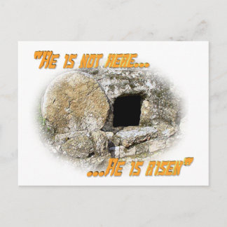 Hij is hier niet ... Hij is stijf! Briefkaart