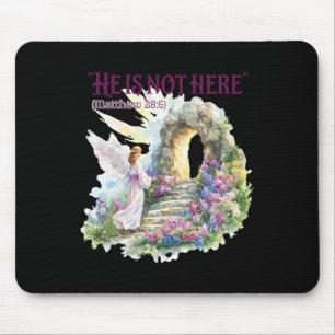 Hij is hier niet - Pastel Waterverf Muismat