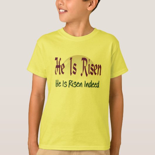 Hij is inderdaad een Risen T-shirt (Voorkant)