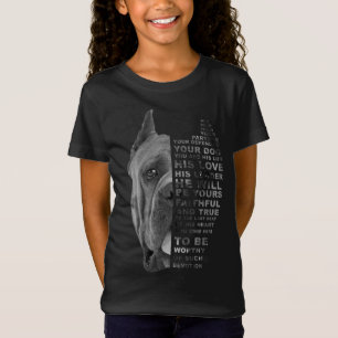 Hij is je vriend, je partner, je hond lijm. t-shirt