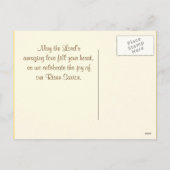 Hij is live en ik ben vergeven van Easter Briefkaa Feestdagenkaart (Achterkant)