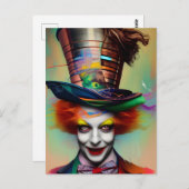 Hij is Mad Briefkaart (Voorkant / Achterkant)