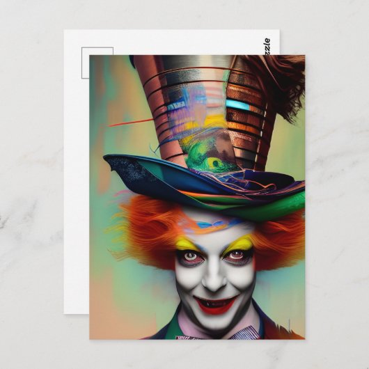 Hij is Mad Briefkaart (Voorkant / Achterkant)