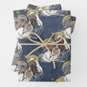 Hij is met Kerstmis geboren Inpakpapier Vel (In situ)